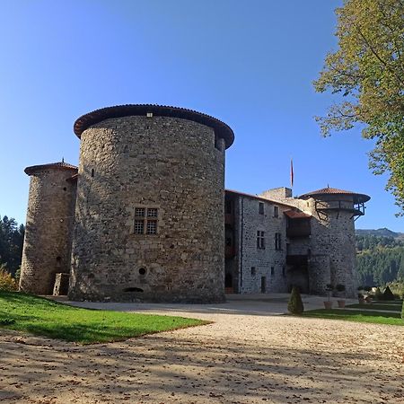 Gîte le rocher du château de Retourtour Lamastre Exterior foto